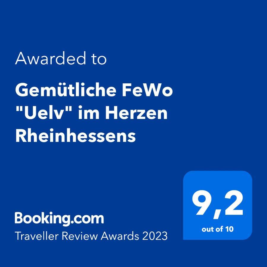 Gemuetliche Fewo "Uelv" Im Herzen Rheinhessens Uelversheim Zewnętrze zdjęcie